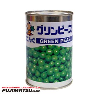 天狗 ﾌﾚｯｼｭ グリーンピース  #4 450g 缶
