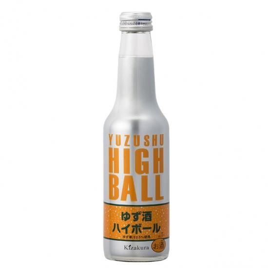 黄桜 ゆず酒ハイボール 250ml 12本まで１個口で発送可能 京都の業務用酒販ふじまつ ワイン 日本酒 洋酒 業務用酒販 業務用食品の通販