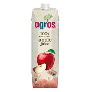 agros アップルジュース 濃縮還元 100％ 1L アグロス 濃縮果汁還元ジュース＊12本まで1個口で発送可能