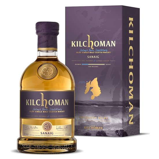 KILCHOMAN (キルホーマン) サナイグ [ウイスキー イギリス 700ml] -  京都の業務用酒販ふじまつ│ワイン、日本酒、洋酒、業務用酒販、業務用食品の通販