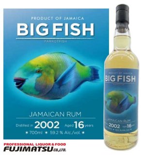 ジャマイカンラム 2002 16年 700ml ビッグフィッシュ(bigfish)