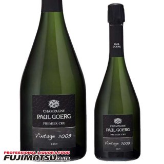 ݡ륰 ơ 2009 ֥å ץߥ 750ml (PAUL GOERG VINTAGE 2009 Brut Premier cru)