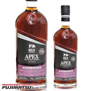 M＆H APEX Peated Fortified Red Wine Cask 700ml (M&H Ｍ＆Ｈ Ｍ&Ｈ) イスラエル産ウイスキー