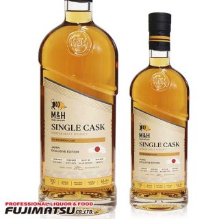 MH SINGLE CASK ex-Bourbon 700ml (M&H ͡ &) 饨뻺