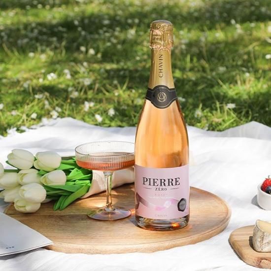 ピエール ゼロ ロゼ スパークリング 750ml ノンアルコール ビーガン