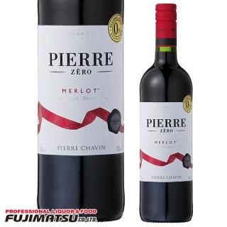 ԥ   750ml Υ󥢥륳 ӡ Pierre Zero Merlot