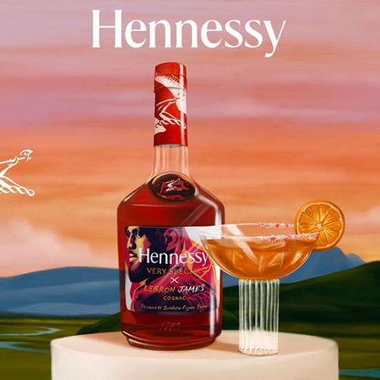 2本セット ヘネシー V.S レブロンジェームズ 限定 700ml Hennessy 【数量限定】ヘネシー V.S レブロンジェームズ
