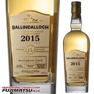 バリンダロッホ2015　バーボンバレル　 BALLINDALLOCH 2015 Ballindalloch 2015 - Ratings and reviews - Whiskybase