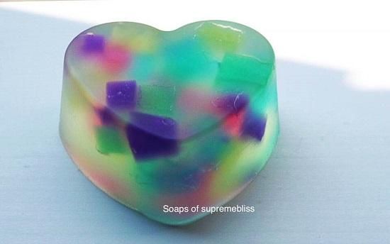 あなただけの能力 才能の宝石箱 クリアータイプ ハート Soaps Of Supreme Bliss 至福の石けん
