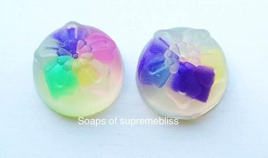 あなただけの能力 才能の宝石箱 クリアータイプ お花 Soaps Of Supreme Bliss 至福の石けん