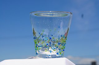 沖縄 琉球 琉球ガラス 琉球グラス シーサイドロング タンブラー 4つセット