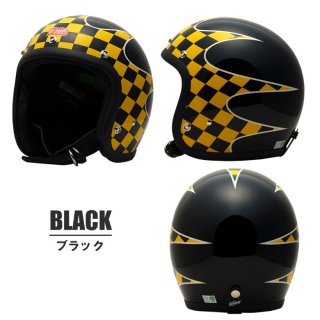 GREASER スモールヘルメット “CHECKER”