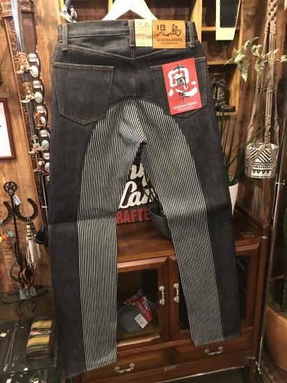 未使用タグ付 児島ジーンズ 10周年限定 モンキーコンボ デニム 21oz 32 未使用タグ付 児島ジーンズ 10周年限定 モンキーコンボ デニム