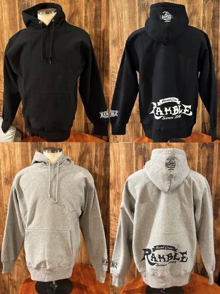 オリジナルパーカー バイカーズウェア セレクトショップ RAMBLE