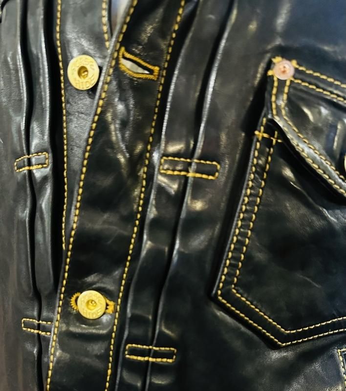 SKULL FLIGHT スカルフライトホースハイドGジャケット XL SKULL FLIGHT/スカルフライト】2022AW「Horsehide G-Jacket