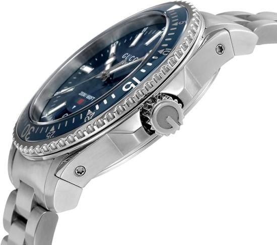 グッチ GUCCI YA136311 DIVE 腕時計 通販 ブルー文字盤 シルバー
