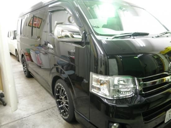ハイエース施工事例 - 車ガラスコーティング施工のプロ-東京都江戸川区