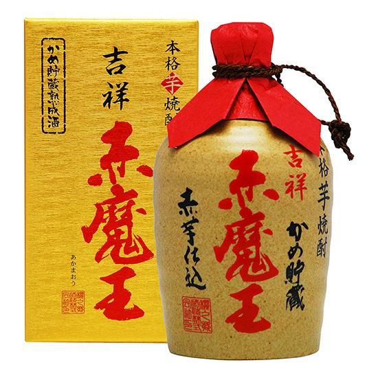 吉祥赤魔王 27度 720ml 陶器 - 宮崎・日南から本格焼酎 吉祥赤魔王 27度 720ml 陶器 - 宮崎・日南から本格焼酎