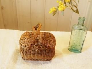 0225E フランスアンティーク ブロカント 布花 花冠 ドールや