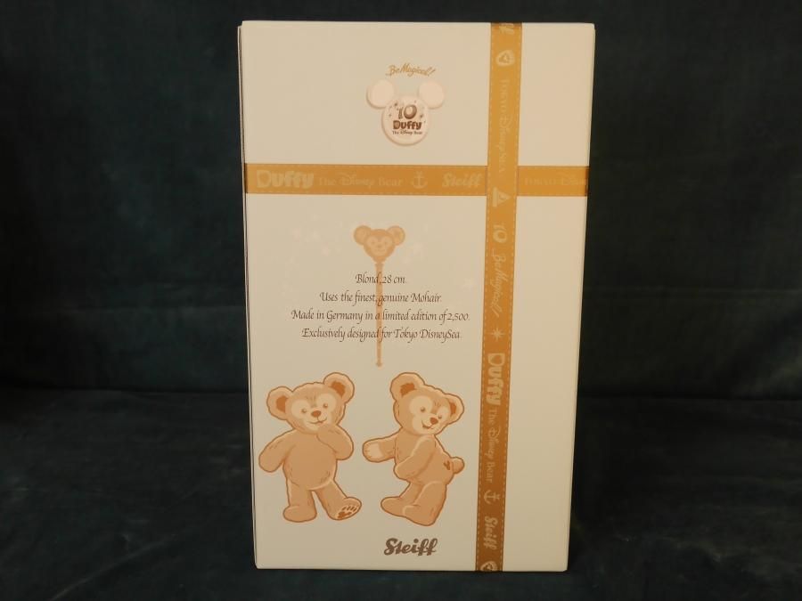 シュタイフ社コラボ Duffy ディズニーシー10周年記念 新品 シュタイフ社コラボ Duffy ディズニーシー10周年記念 新品
