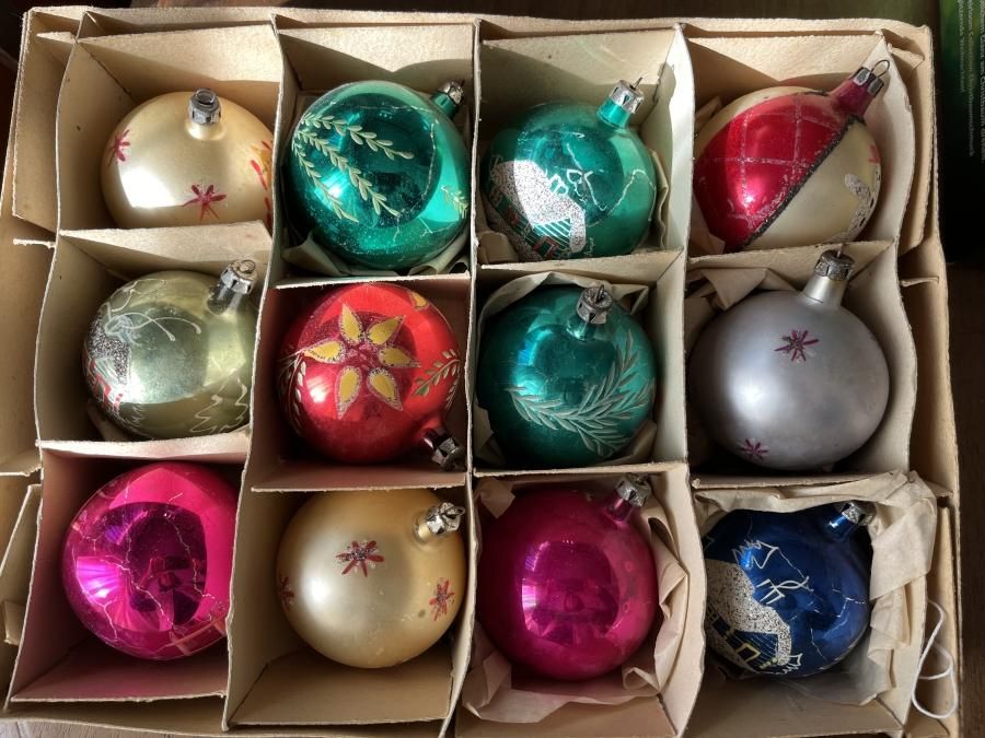 ポーランド製の古いクリスマスオーナメント - アンティークと