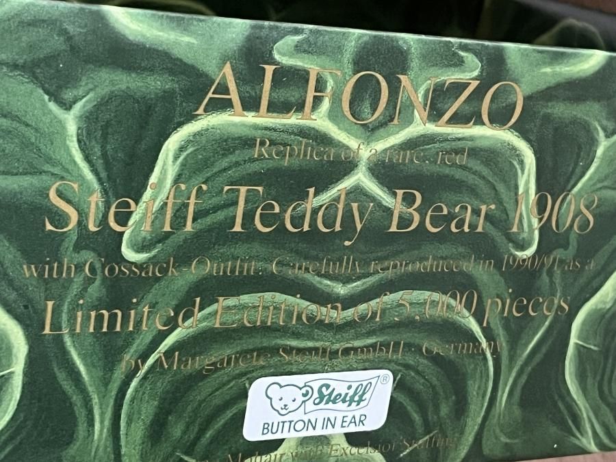 Steiff シュタイフ 限定版 ベビー アルフォンゾ シュタイフ