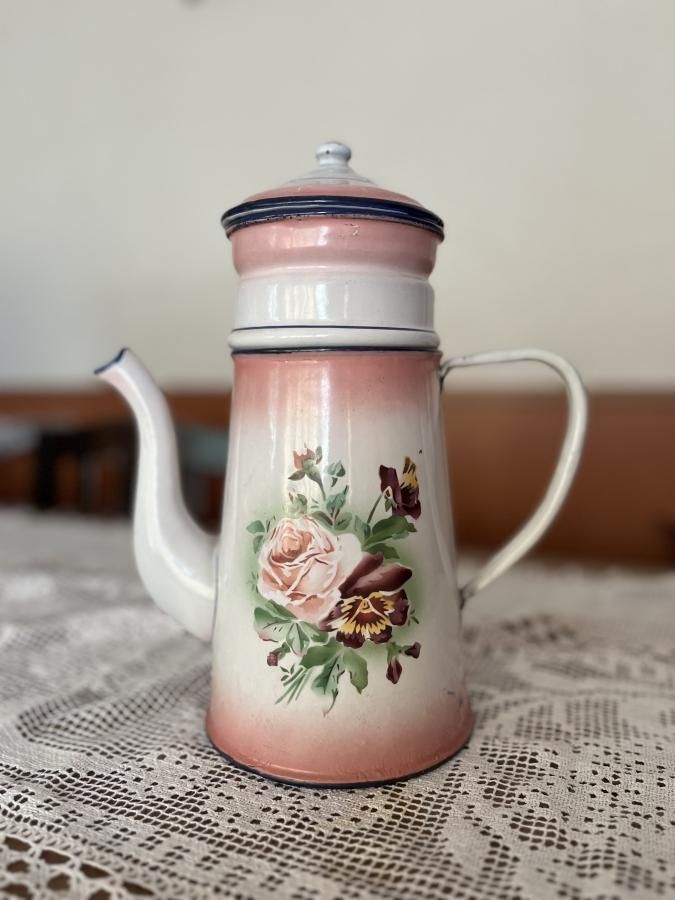 JAPYのコーヒーポット ピンクボカシ - アンティークとテディベアの店