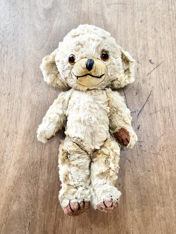メリーソート♡レディちゃん♡ REGDタグ(ᵔᴥᵔ)アンティークテディベア メリーソート チーキーベアREGD - アンティークとテディベアの店