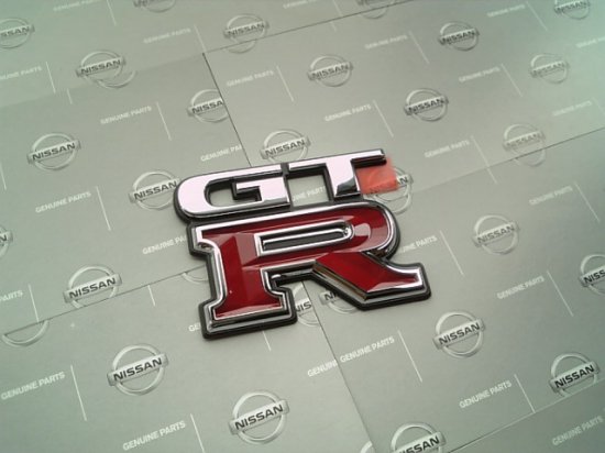 日産純正 R33 スカイライン Gt R リヤエンブレム Gtr nr33 国産自動車部品 Tv視聴キットのcarproduce Tmg