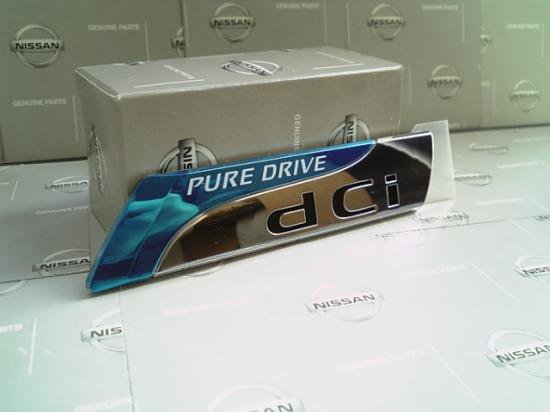 日産純正 T31 エクストレイル PURE DRIVE dci リヤエンブレム X-TRAIL -  国産自動車部品・TV視聴キットのcarproduce-tmg