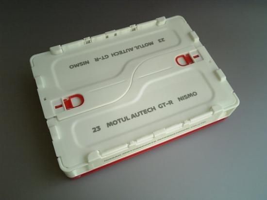 日産純正 nismo 折り畳みコンテナBOX (ホワイト) 限定生産品