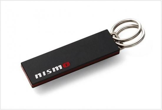 日産純正 nismo PREMIUM ジュラルミンキーホルダー(ブラック) ニスモ