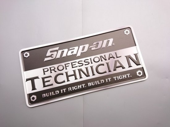 SNAP-ON メタルサイン 看板 (PROFESSIONAL TECHNICIAN) スナップオン