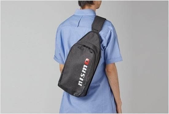 日産純正 nismo ボディバッグ (ブラック) ニスモ - 国産自動車部品・TV視聴キットのcarproduce-tmg