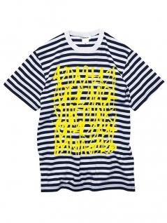 BORDER SCRIPT TEE