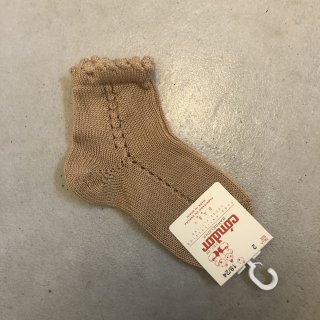 <img class='new_mark_img1' src='https://img.shop-pro.jp/img/new/icons14.gif' style='border:none;display:inline;margin:0px;padding:0px;width:auto;' />CONDOR  side open work short socks / Camel 326