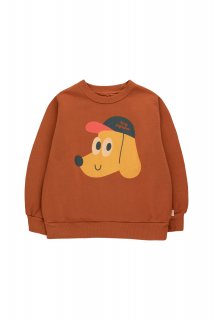 <img class='new_mark_img1' src='https://img.shop-pro.jp/img/new/icons20.gif' style='border:none;display:inline;margin:0px;padding:0px;width:auto;' />TINYCOTTONS   TINY EXPLORER SWEATSHIRT  dark copper/honey  8y last one! 40%off!