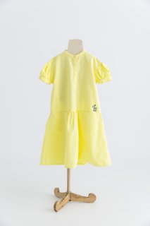 <img class='new_mark_img1' src='https://img.shop-pro.jp/img/new/icons14.gif' style='border:none;display:inline;margin:0px;padding:0px;width:auto;' />folk made  hello dress   / yellow  L last one!