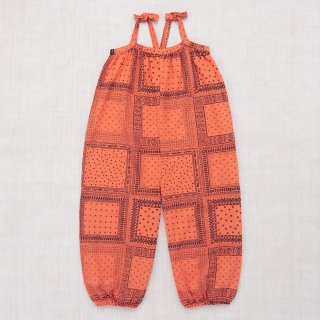 <img class='new_mark_img1' src='https://img.shop-pro.jp/img/new/icons20.gif' style='border:none;display:inline;margin:0px;padding:0px;width:auto;' />MISHA&PUFF   Bucket overalls  - Melon patchwork bandana. 40%off 6-7y last one!