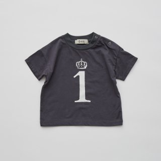 <img class='new_mark_img1' src='https://img.shop-pro.jp/img/new/icons55.gif' style='border:none;display:inline;margin:0px;padding:0px;width:auto;' />eLfin Folk  Number Tee for Birthday top  /  charcoal  3y 6y