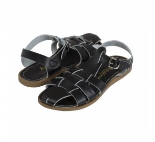 <img class='new_mark_img1' src='https://img.shop-pro.jp/img/new/icons14.gif' style='border:none;display:inline;margin:0px;padding:0px;width:auto;' />SALTWATER SANDALS   Shark original. Youth~adult  / black   7(25cm) last one!