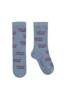<img class='new_mark_img1' src='https://img.shop-pro.jp/img/new/icons14.gif' style='border:none;display:inline;margin:0px;padding:0px;width:auto;' />TINYCOTTONS   TINY IN PARIS MEDIUM SOCKS / grey