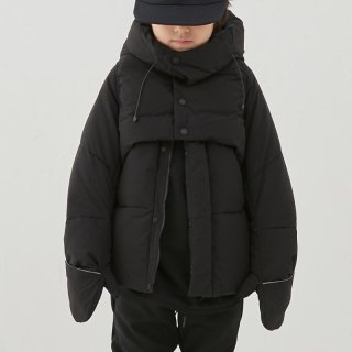 <img class='new_mark_img1' src='https://img.shop-pro.jp/img/new/icons14.gif' style='border:none;display:inline;margin:0px;padding:0px;width:auto;' />MOUN TEN.  separate down jacket  /  black  125cm last one!