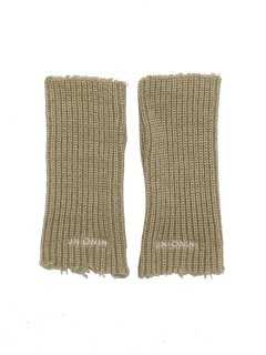 <img class='new_mark_img1' src='https://img.shop-pro.jp/img/new/icons20.gif' style='border:none;display:inline;margin:0px;padding:0px;width:auto;' />UNIONINI  knit arm wamer  / brown  30%off