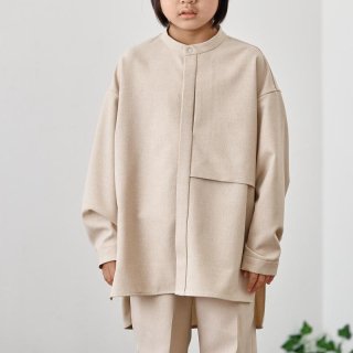 <img class='new_mark_img1' src='https://img.shop-pro.jp/img/new/icons14.gif' style='border:none;display:inline;margin:0px;padding:0px;width:auto;' />MOUN TEN.    polyester canapa pocket shirts  / sand