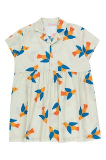 <img class='new_mark_img1' src='https://img.shop-pro.jp/img/new/icons20.gif' style='border:none;display:inline;margin:0px;padding:0px;width:auto;' />TINYCOTTONS   BIRDS V NECK DRESS / light cream  40%off