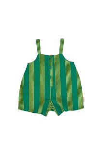<img class='new_mark_img1' src='https://img.shop-pro.jp/img/new/icons14.gif' style='border:none;display:inline;margin:0px;padding:0px;width:auto;' />TINYCOTTONS   FINE LINES BABY DUNGAREE / deep green/yellow 24m last one!