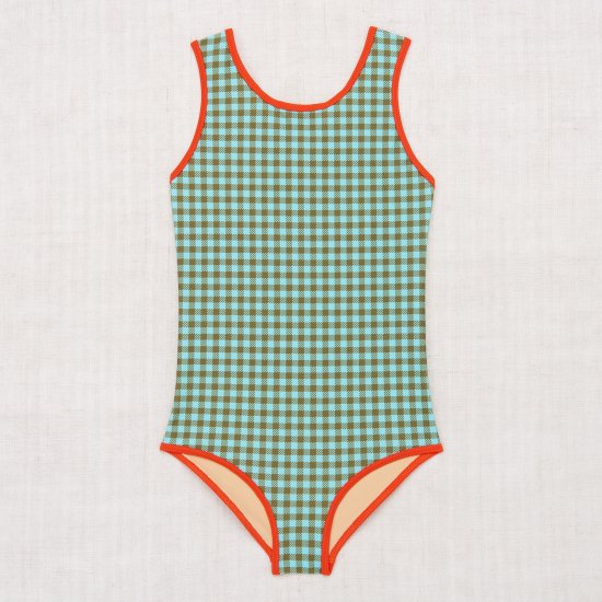 MISHA&PUFF classic swimsuit / aqua sky picnic