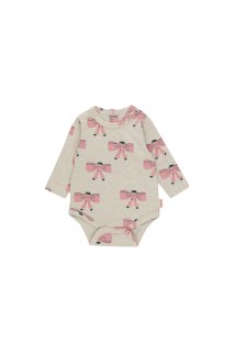 <img class='new_mark_img1' src='https://img.shop-pro.jp/img/new/icons14.gif' style='border:none;display:inline;margin:0px;padding:0px;width:auto;' /> TINYCOTTONS   Tiny bow baby body  / light cream heather