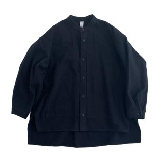 <img class='new_mark_img1' src='https://img.shop-pro.jp/img/new/icons14.gif' style='border:none;display:inline;margin:0px;padding:0px;width:auto;' />　MOUN TEN.  organic cotton pocket shirt / black  125cm last one!